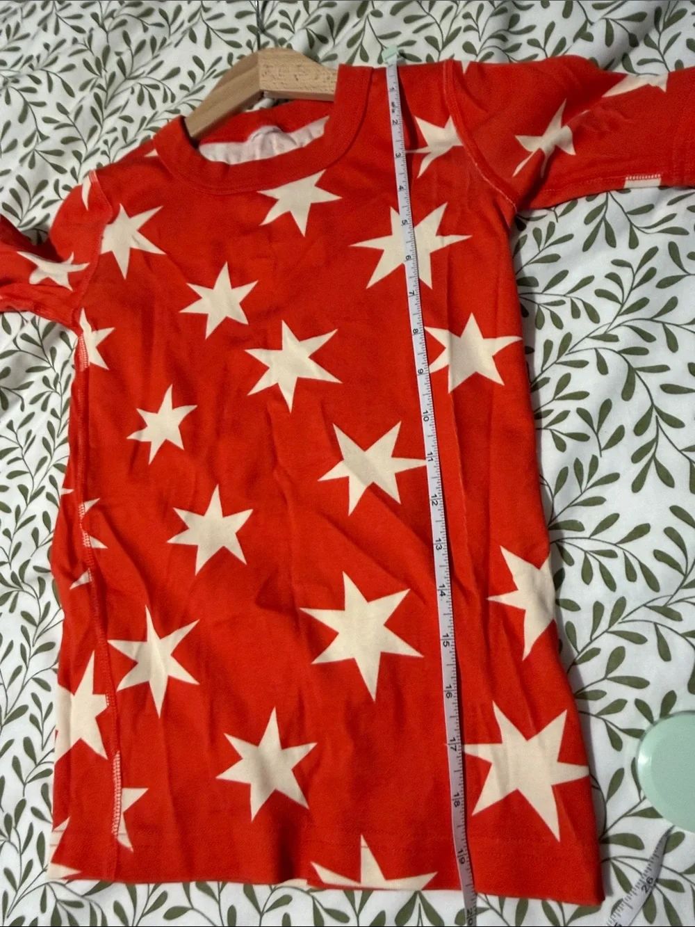 Hanna Andersson Red Star Short Pajama Set